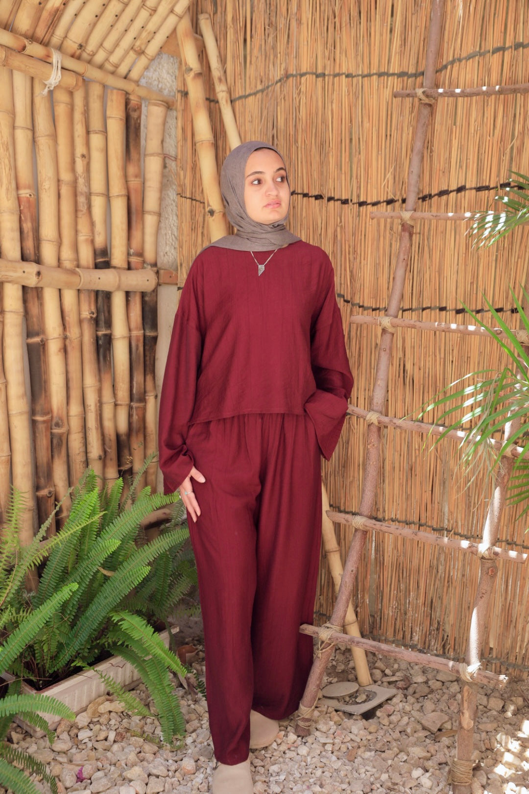 The Burgundy Set
